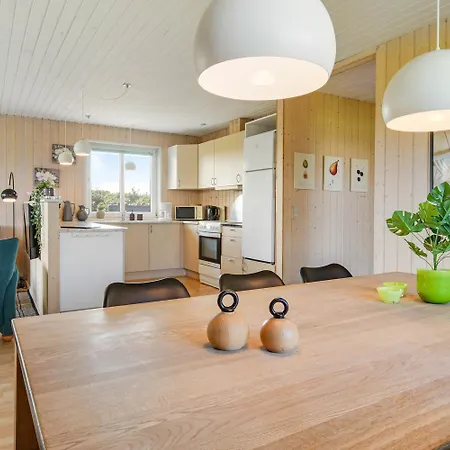 度假居 Dejligt Pa En Klitgrund Taet Pa Vesterhavet Sj422 哈博尔