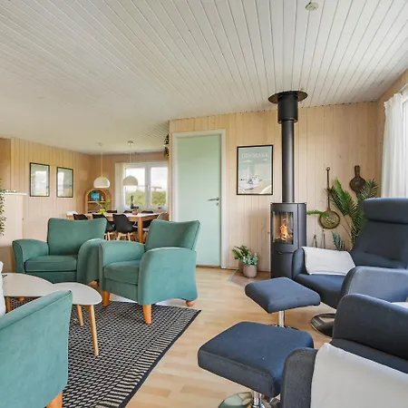 度假居 Dejligt Pa En Klitgrund Taet Pa Vesterhavet Sj422 *